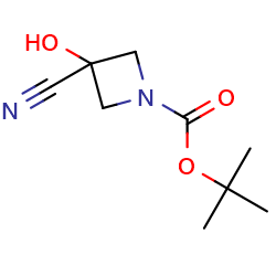 Tert-butyl3-cyano-3-hydroxyazetidine-1-carboxylateͼƬ