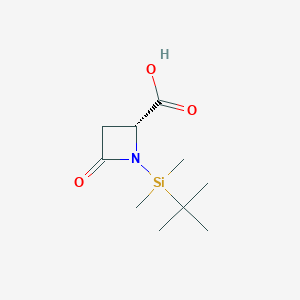 (R)-1-(Tert-Butyldimethylsilyl)-4-oxoazetidine-2-carboxylicacidͼƬ