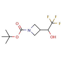 Tert-butyl3-(2,2,2-trifluoro-1-hydroxyethyl)azetidine-1-carboxylateͼƬ