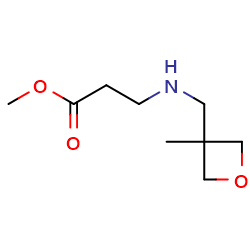 methyl3-{[(3-methyloxetan-3-yl)methyl]amino}propanoateͼƬ