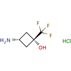 3-Amino-1-(trifluoromethyl)cyclobutan-1-olhydrochlorideͼƬ