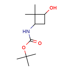 Tert-butylN-(3-hydroxy-2,2-dimethylcyclobutyl)carbamateͼƬ