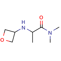 N,N-dimethyl-2-[(oxetan-3-yl)amino]propanamideͼƬ