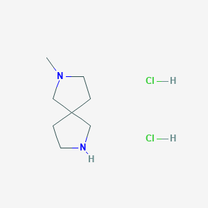 2-Methyl-2,7-diazaspiro[4,4]nonanedihydrochlorideͼƬ