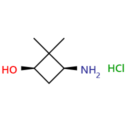 (1R,3S)-Rel-3-Amino-2,2-dimethylcyclobutanolhydrochlorideͼƬ