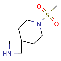 7-methanesulfonyl-2,7-diazaspiro[3,5]nonaneͼƬ