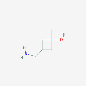 trans-3-Hydroxy-3-methylcyclobutane-1-methamineͼƬ