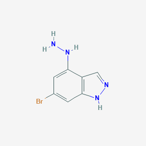 6-Bromo-4-hydrazinyl-1H-indazoleͼƬ