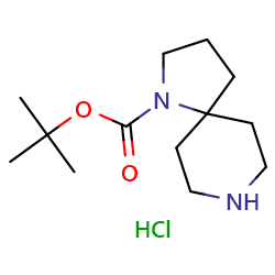 tert-butyl1,8-diazaspiro[4,5]decane-1-carboxylatehydrochlorideͼƬ