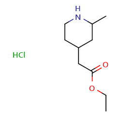 ethyl2-(2-methylpiperidin-4-yl)acetatehydrochlorideͼƬ