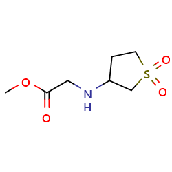 methyl2-[(1,1-dioxo-1?-thiolan-3-yl)amino]acetateͼƬ