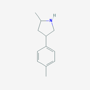 2-methyl-4-(4-methylphenyl)pyrrolidineͼƬ