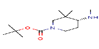 tert-butyl(4R)-3,3-dimethyl-4-(methylamino)piperidine-1-carboxylateͼƬ