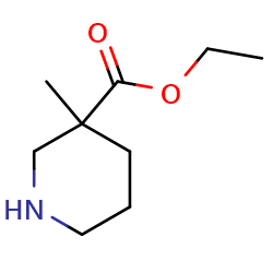 ethyl3-methylpiperidine-3-carboxylateͼƬ