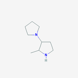 2-methyl-3-(pyrrolidin-1-yl)pyrrolidineͼƬ