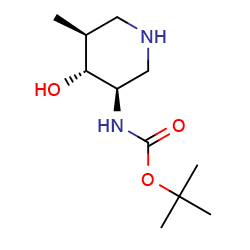 tert-butylN-[(3R,4R,5S)-4-hydroxy-5-methylpiperidin-3-yl]carbamateͼƬ