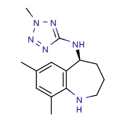 (5S)-7,9-dimethyl-N-(2-methyl-2H-1,2,3,4-tetrazol-5-yl)-2,3,4,5-tetrahydro-1H-1-benzazepin-5-amineͼƬ