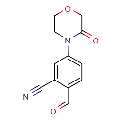 2-formyl-5-(3-oxomorpholin-4-yl)benzonitrileͼƬ