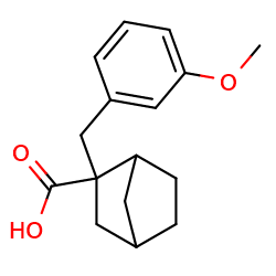 2-[(3-methoxyphenyl)methyl]bicyclo[2,2,1]heptane-2-carboxylicacidͼƬ