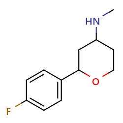2-(4-fluorophenyl)-N-methyloxan-4-amineͼƬ