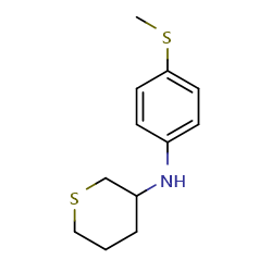 N-[4-(methylsulfanyl)phenyl]thian-3-amineͼƬ
