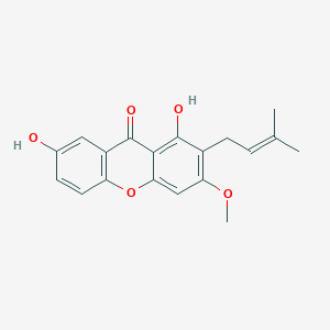 1,7-Dihydroxy-3-methoxy-2-prenylxanthoneͼƬ