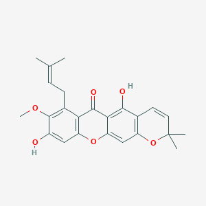 9-Hydroxycalabaxanthone图片