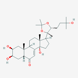 Ecdysterone 20,22-monoacetonide图片