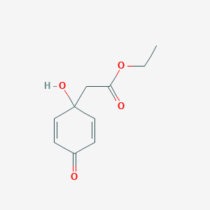 Ethyl(1-hydroxy-4-oxocyclohexa-2,5-dien-1-yl)acetateͼƬ