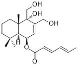 6-(Hexa-2,4-dienoyloxy)-9,12-dihydroxydrimenolͼƬ