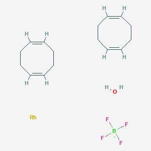 Bis(1,5-cyclooctadiene)rhodium(I)Tetrafluoroborate HydrateͼƬ