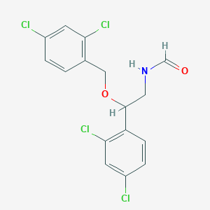 N-[2-(2,4-Dichlorophenyl)-2-[(2,4-dichlorophenyl)methoxy]ethyl]-formamideͼƬ