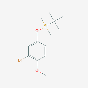 (3-Bromo-4-methoxyphenoxy)(tert-butyl)dimethylsilaneͼƬ