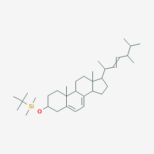 (S)-tert-Butyl-[10R,13R-dimethyl-17-(1R,4R,5-trimethyl-hex-2-enyl)-2,3,4,9,10,11,12,13,14,15,16,17-dodecahydro-1H-cyclopenta[a]phenanthren-3-yloxy]-dimethyl-silaneͼƬ