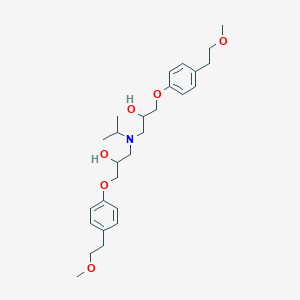 1,1'-[(1-Methylethyl)imino]bis[3-[4-(2-methoxyethyl)phenoxy]-2-propanol(Mixture of Diastereomers)ͼƬ