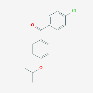 (4-Chlorophenyl)[4-(1-methylethoxy)phenyl]methanone(Fenofibrate Impurity)ͼƬ