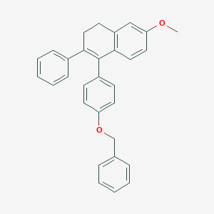 3,4-Dihydro-6-methoxy-2-phenyl-1-[4-(phenylmethoxy)phenyl]naphthaleneͼƬ