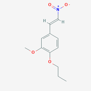 2-Methoxy-4-(2-nitrovinyl)-1-propoxybenzeneͼƬ