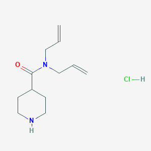 N,N-Diallyl-4-piperidinecarboxamide hydrochlorideͼƬ