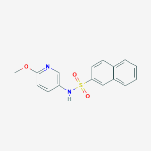 N-(6-methoxy-3-pyridinyl)-2-naphthalenesulfonamideͼƬ