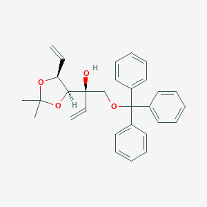 2-((4S,5S)-2,2-dimethyl-5-vinyl-1,3-dioxolan-4-yl)-1-(trityloxy)but-3-en-2-olͼƬ