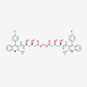 (3R,5R,6E)-7-[2-Cyclopropyl-4-(4-fluorophenyl)-3-quinolinyl]-3,5-dihydroxy-6-heptenoic Acid Calcium SaltͼƬ