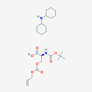 Boc-O-allyloxycarbonyl-L-serine Dicyclohexylammonium SaltͼƬ