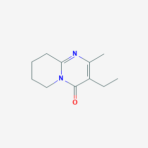 3-Ethyl-2-methyl-6,7,8,9-tetrahydro-4H-pyrido[1,2-a]pyrimidin-4-one(Risperidone Impurity)ͼƬ