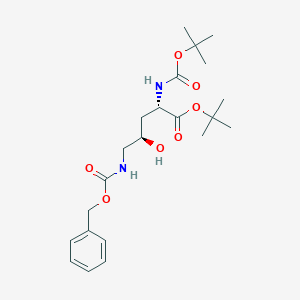 tert-Butyl-(2S,4R)-N?-(benzyloxycarbonyl)-N?-benzyloxycarbonyl)-4-hydroxyornithinateͼƬ