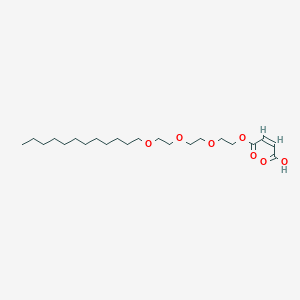 2-(2-(2-(Dodecyloxy)ethoxy)ethoxy)ethyl hydrogen maleateͼƬ