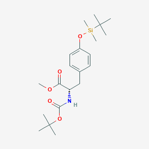 O-tert-Butyldimethylsilyl-N-t-butoxycarbonyl-L-tyrosine,Methyl EsterͼƬ