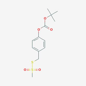 4-(tert-Butoxycarbonyloxy)benzyl MethanethiosulfonateͼƬ