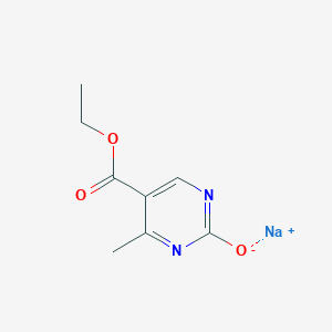 Sodium 5-ethoxycarbonyl-4-methyl-pyrimidin-2-olateͼƬ