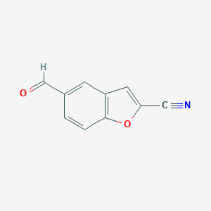 5-Formyl-benzofuran-2-carbonitrileͼƬ